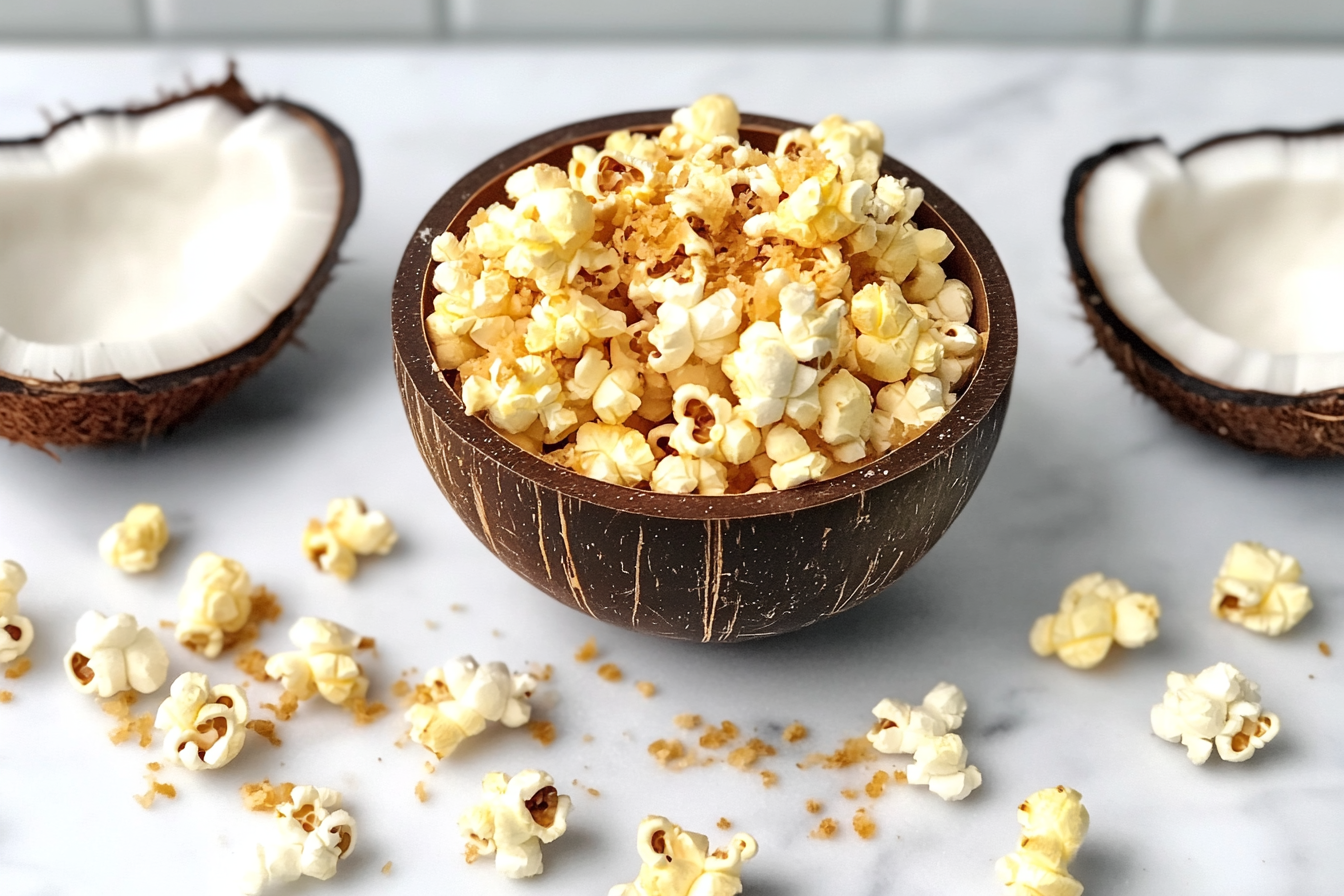 FT: Is coconut oil good for popping popcorn?