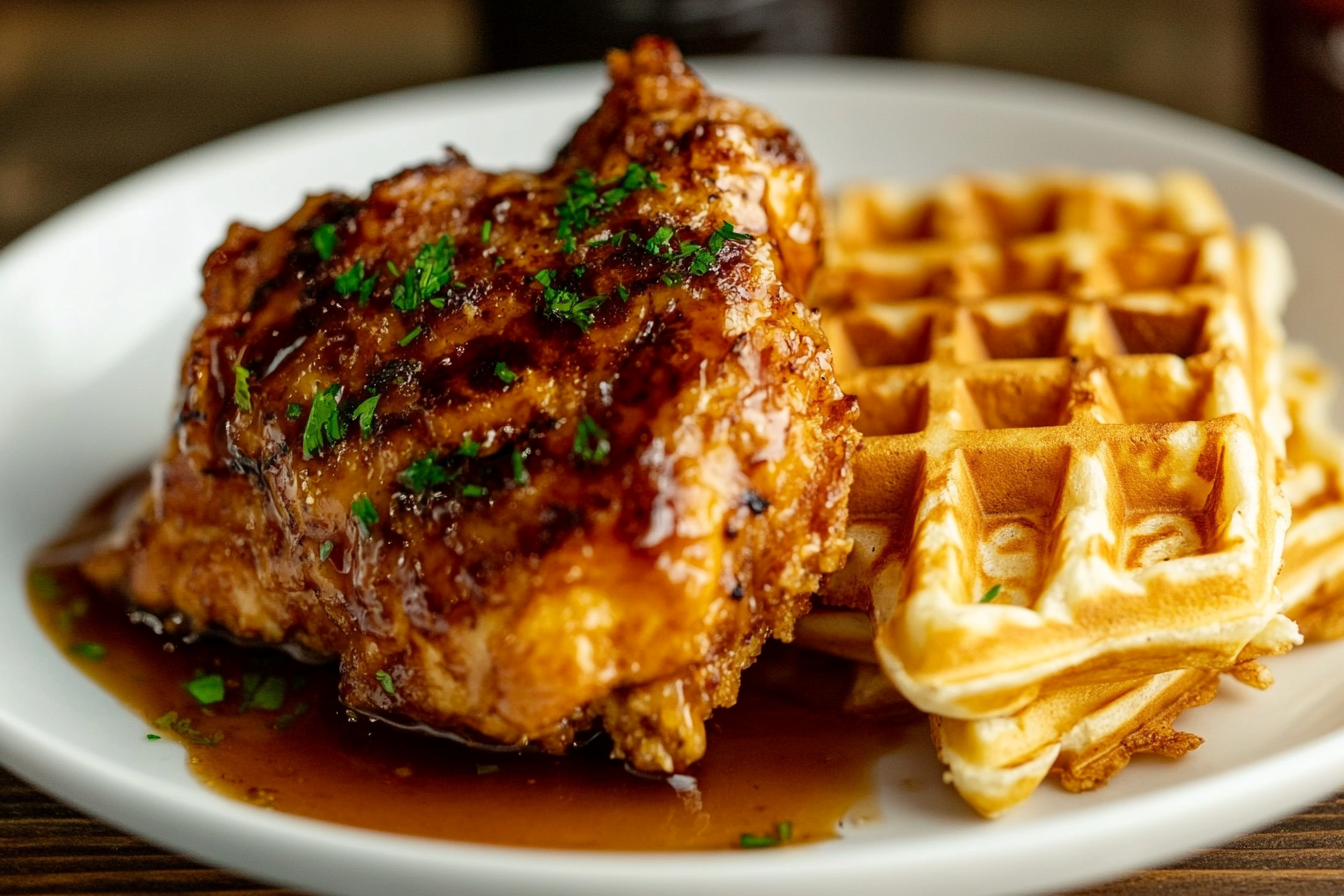 FT image: what to serve with chicken and waffles