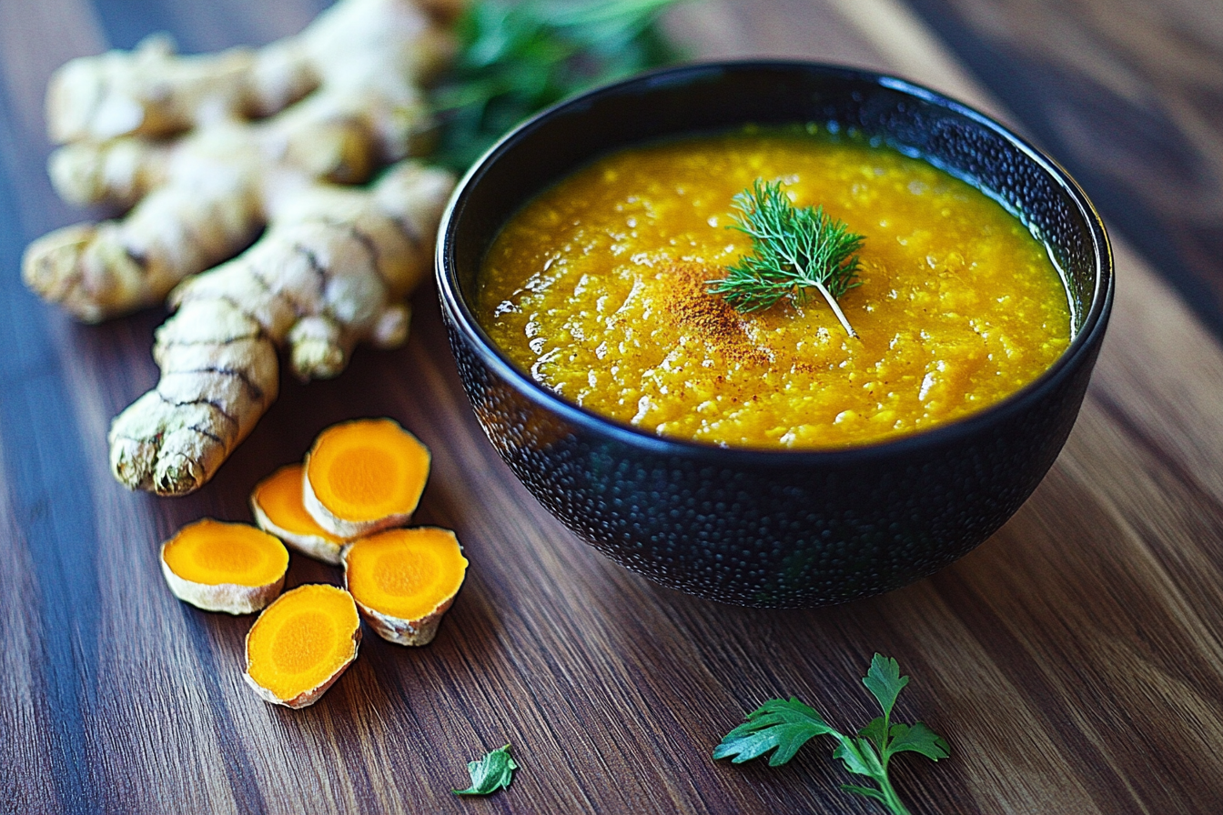 FT image: What does turmeric do to soup?