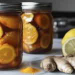 What is ginger, lemon, and turmeric shot good for?