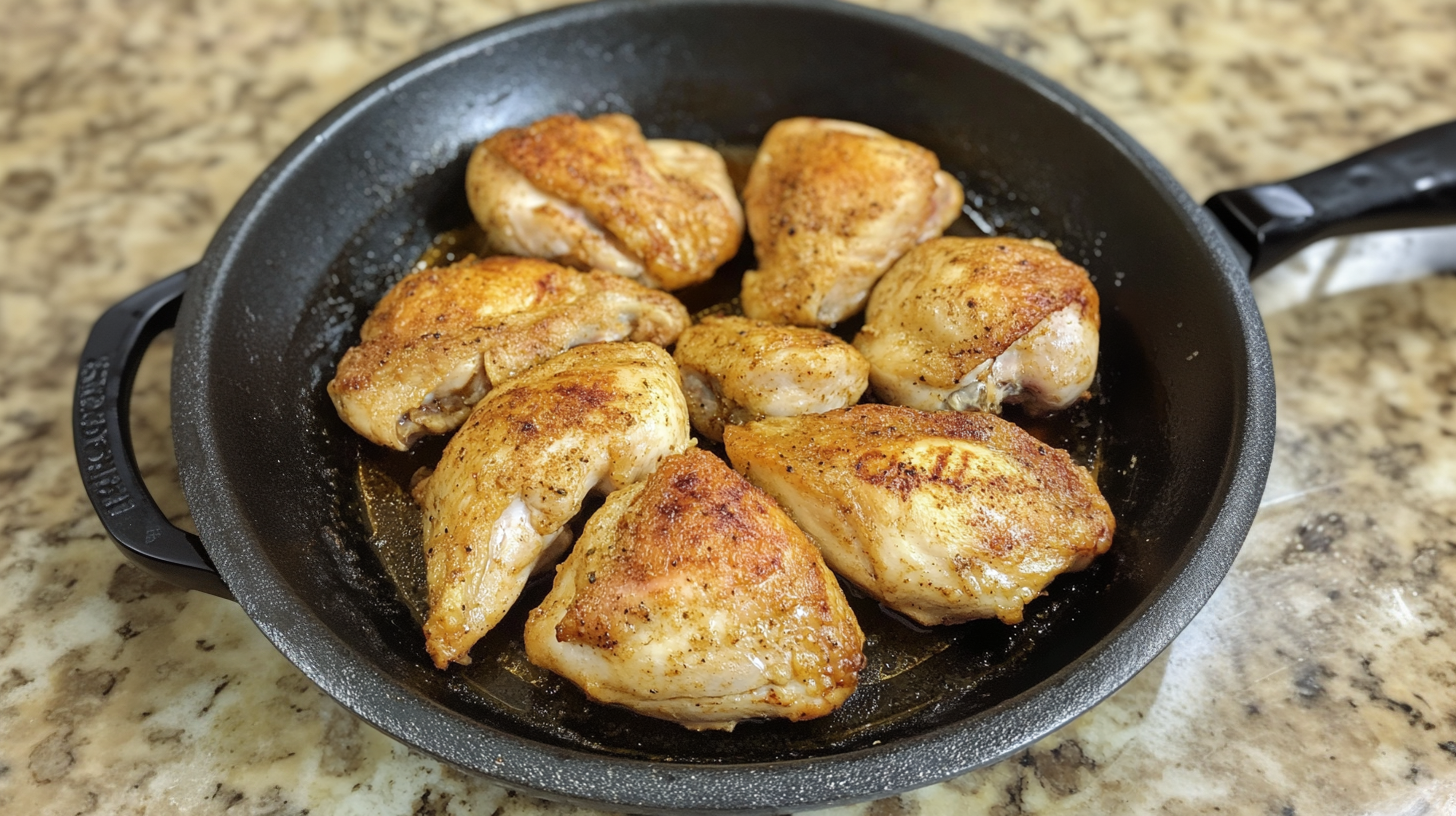 How hot to bake chicken?
